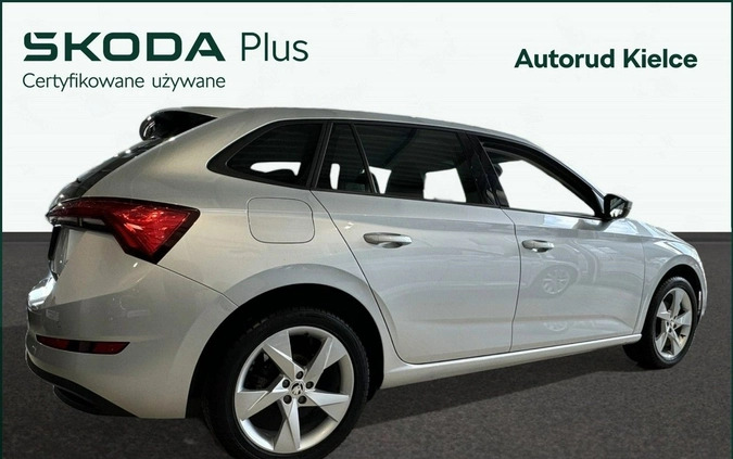 Skoda Scala cena 56900 przebieg: 141178, rok produkcji 2019 z Pyskowice małe 137